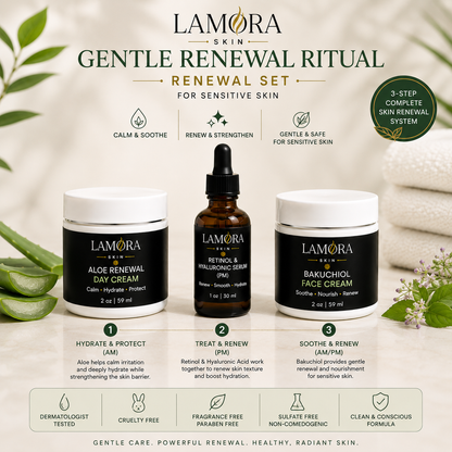 Advanced Gentle Renewal Ritual — Retinol & Bakuchiol Set